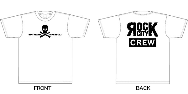 ROCKCITY記念Tシャツ 白