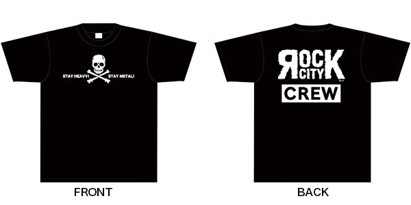 ROCKCITY記念Tシャツ 黒